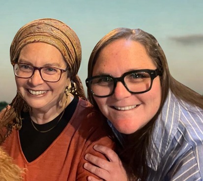 Holly Harris and Leah Karp